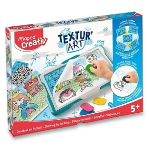 Tablica Creativ Textur'Art odrysowywanie Maped