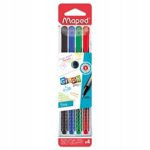 Cienkopis Graph Peps Deco Basic 4kol Maped