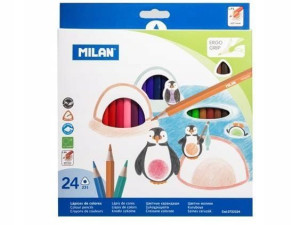 Milan Kredki 24 kolorów