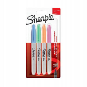 Zestaw Markerów 4 Kolory Pastel Pan Emea Sharpie