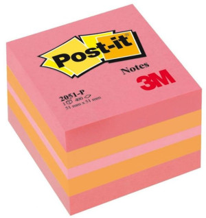 Mini Kostka Samoprzylepna Post-It (2051p), 51x51mm