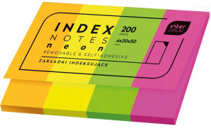 Interdruk Zakładki indeksujące NEON