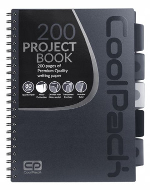 Coolpack - Kołozeszyt Pp - A4 Grey