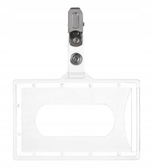 Identyfikator Holder Argo Z Klipsem 50szt