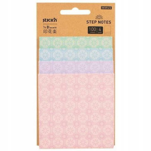 Notesy Magic 4x25Kartek Blooom Stick'n