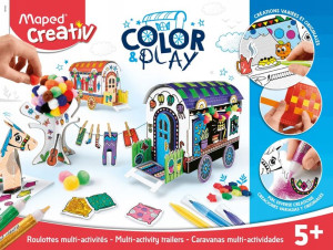 Maped Creativ Zestaw Z 2 Przyczepami Podróżnymi