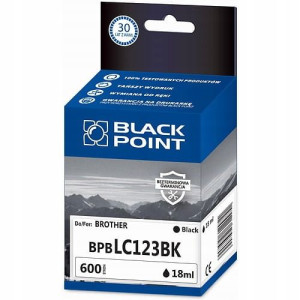 Tusz Black Point BPH932XLBK do Brother Lc-123bk