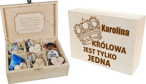 Pudełko niezbędnik prezent na urodziny upominek 18 30 40 50