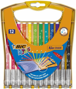 Flamastry Kids Couleur Rainbow 12szt Bic