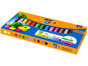 Plastelina Kids Plasticine Pudelko 12szt Bic