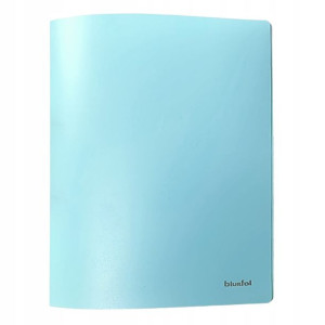 BIURFOL Segregator A4 PP 2cm 2ringi pastel nieb