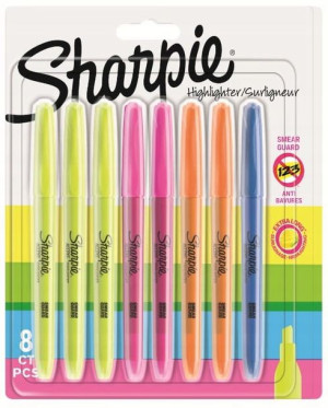 Sharpie Sharpie Zakreślacz Mix Klolorów 8 Szt.