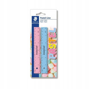 Zestaw 2 Linijek 15 Cm Kolor Pastelowy Staedtler