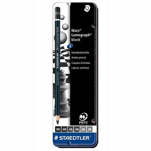 Zestaw Ołówków Mars Black 8b-2b Staedtler S100bg6