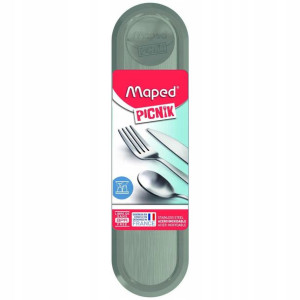 Maped Picnik Sztućce Adult w szarym pudełku