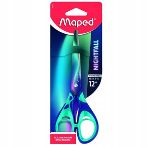 Maped Nożyczki Nightfallcm blister