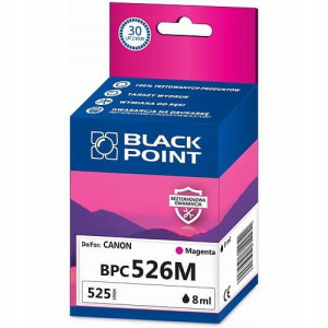 Tusz Black Point BPC526M Zastępuje Canon CLI-526m