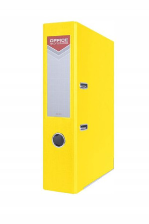 Segregator Office Products Z Szyną, A4/75 Żółty