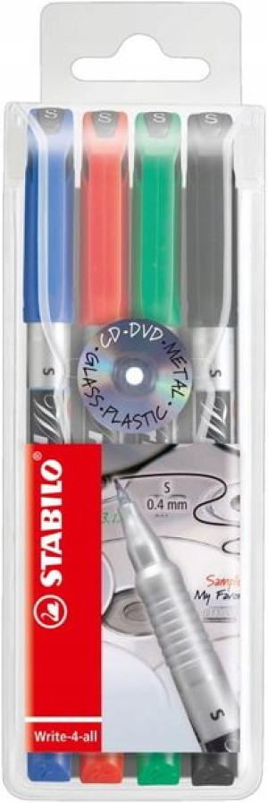 STABILO Write-4-all S etui 4 szt.
