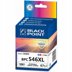 Tusz Blackpoint Bpc546xl Zastępuje Canon Cl-546xl