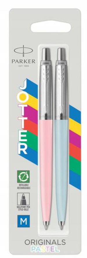 Parker Zestaw Długopisów Jotter Pastel Blue I Pink