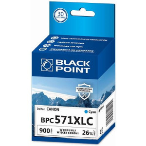 Tusz Blackpoint Bpc571xlc zam Canon Cli-571cxl