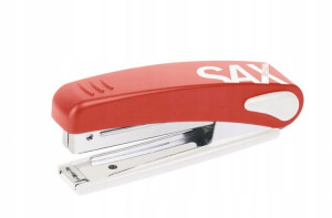 Zszywacz Sax 219, Do 10 Kartek, Rozszywacz, Czerw