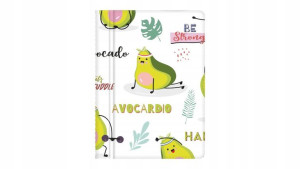BIURFOL Okładka na dokumenty mini avocado