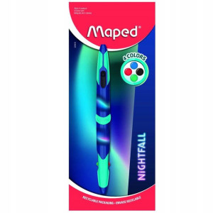Maped Długopis dwustronny Nightfall Twin Tipkolory