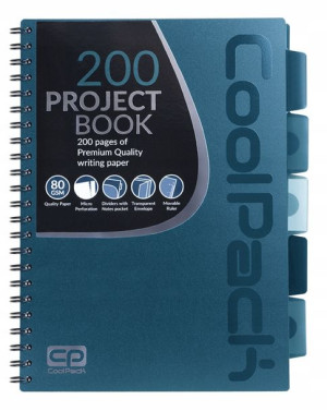 Coolpack - Kołozeszyt Pp - A4 Blue