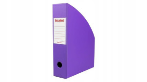 BIURFOL Pojemnik na dokumenty 7 cm violet