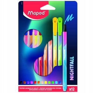 Maped Pisaki Nightfall 12kol.