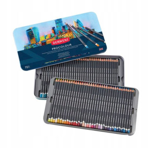 Derwent Kredki Procolour Komplet 72 Kolorów