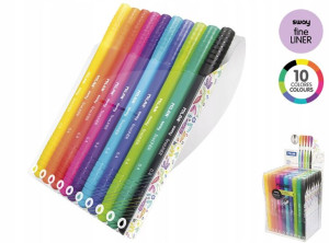 Milan Cienkopis Sway Fineliner 0,4 Mm Zestaw 10