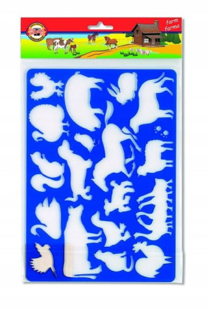 Koh-I-Noor Szablon 9820/2 Farma