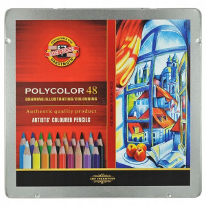 Koh-I-Noor Kredki Polycolor 3826 48 kolorów
