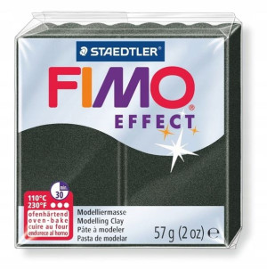 Fimo Masa Plastyczna Effect Czarny Perłowy 57g