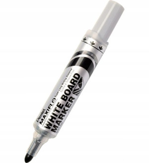 Pentel Marker MAXIFLO z tłoczkiem czarny MWL5M-A