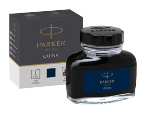 Atrament butelkowy PARKER QUINK granatowy