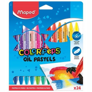 Kredki Colorpeps Pastele Olejne 24szt Maped