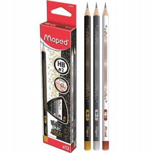 Ołówek blackpeps deco hb Maped 850060
