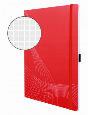 Notatnik Notizio A4 Avery Zweckform 7043 Czerwony