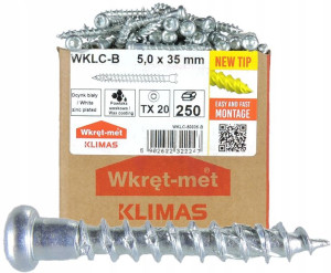 Wkręty Do Łączników Ciesielskich 5x35mm Torx 250s