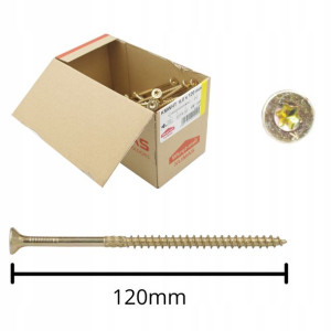 Wkręty Ciesielskie Do Drewna 6,0x120 Torx 100szt