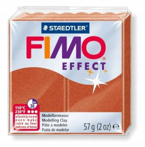 FIMO Masa Effect miedziany metaliczny 57g kostka