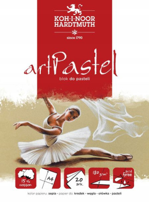 Blok Do Pasteli Sepia Artpastel A4 20ark 180g Koh