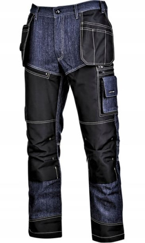 SPODNIE ROBOCZE jeans DO PASA rozm. L Lahti Pro