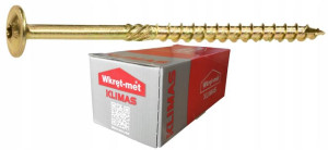 Wkręty Ciesielskie Torx Wkcp 6x50 Talerzowy 100szt
