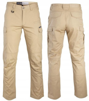Spodnie Slim Fit Bojówki Beżowe Lahti Pro Rozm 2xl