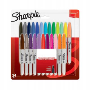 Zestaw markerów 24 kolory Sharpie
